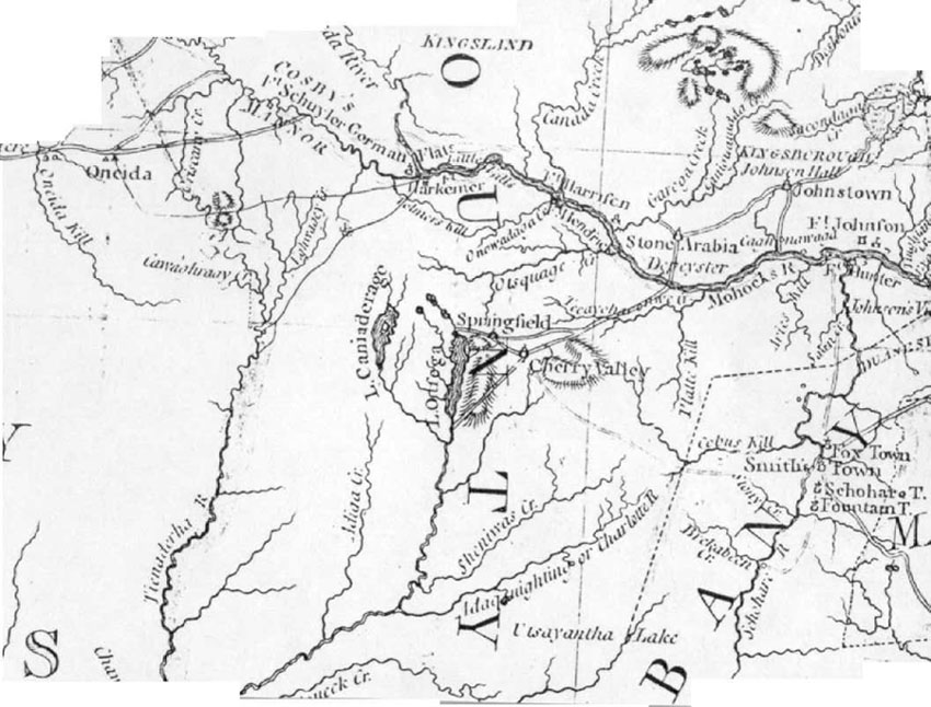 Old Mohawk Valley Map