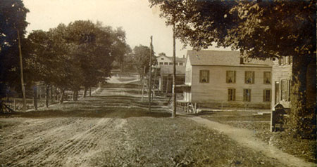 early Cedarville street