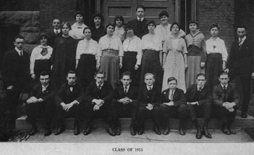 Little Falls, N.Y. High School Class of 1915
